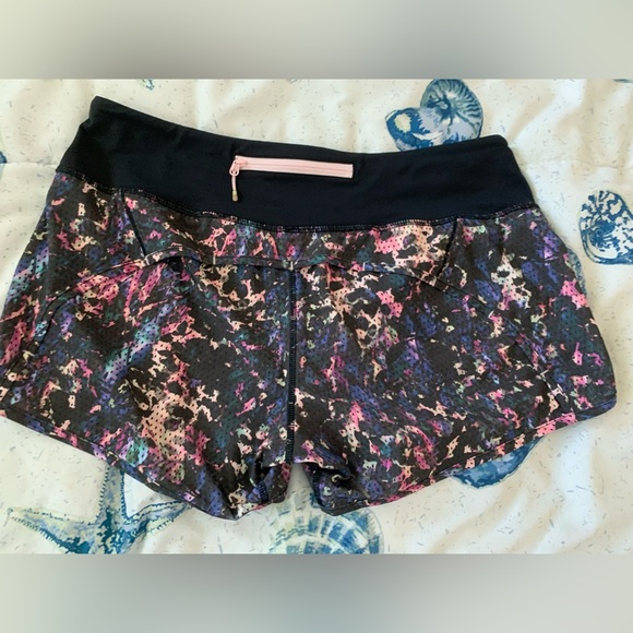 lululemon athletica Run Times Athletic Shorts size 8 EUC - Picture 4 of 8